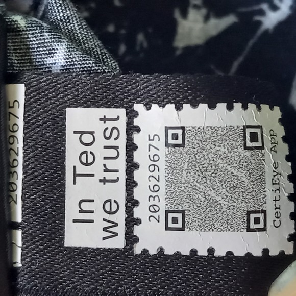 Size 3 M 38" Black & Grey Marble Long Sleeve Shirt - Picture 9 of 9